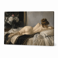 Tableau mural Art Déco Femme Nue Sexy, Impression sur toile Paysage 16x24 pouces, Décoration Murale pour la Maison, Édition Ramadan