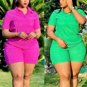 Conjunto de pantalón <span class=keywords><strong>M</strong></span>-xxl con camiseta de calidad para <span class=keywords><strong>mujer</strong></span>, conjunto informal de 2 piezas, Top para el verano y pantalones cortos, novedad de 08 - Product Image 4