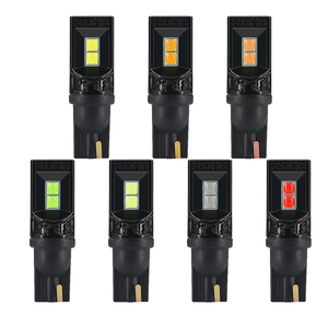 Luz LED de <span class=keywords><strong>señal</strong></span> de giro para coche T10 4SMD 2525 Chip Canbus lente reserva luz de freno bombilla de cúpula función de estacionamiento enchufe incluido - Product Image 3