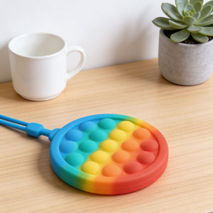 Jouets à bulles Push Pop pour l'autisme, le soulagement du <span class=keywords><strong>stress</strong></span> et de l'anxiété - Product Image 4