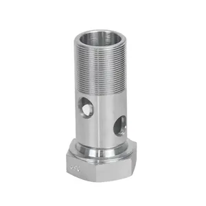Precio de fábrica Hueco hidráulico Banjo Perno Tornillo Cabeza hexagonal Accesorios de manguera hidráulica 700M Tornillo hueco hidráulico con orificio - Product Image 2