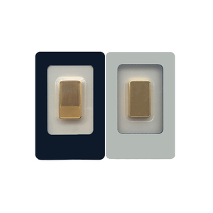 Suisse – Lingots d'or plaqués or 1oz/2.5g/5g/10g/20g/50g/<span class=keywords><strong>100g</strong></span> – Artisanat métallique – Cadeau porte-bonheur – Emballage blister - Product Image 3