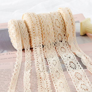 Encaje de hilo de algodón para manualidades, materiales de tejido y decoraciones - Product Image 1