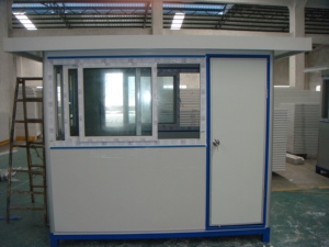 GH152520 Malaysia Guardhouse Qatar prefabbricato cabina della <span class=keywords><strong>guardia</strong></span> <span class=keywords><strong>di</strong></span> sicurezza - Product Image 3
