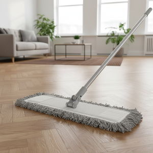 Gizmop Mopa giratoria de 50 cm con mango, de microfibra, autoescurrible, sostenible, duradera, más de 20.000 usos, de rápida absorción, para parquet - Product Image 3