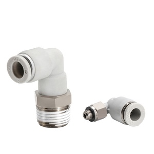 ข้อต่อแบบลม AIRToC PL4/6/8/10/12 แบบปลดเร็ว ข้อต่อโลหะสำหรับสายยาง ท่อ สายไฟ ตัวแยกสาย ตัวเชื่อมต่อท่อ ข้อต่อไฮดรอลิก - Product Image 3