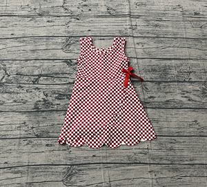 Conjunto de ropa para niños pequeños BSSO1913, diseño personalizado con estampado de manzanas ABC, para la vuelta al cole, venta al por mayor, conjunto de manga corta para niños pequeños - Product Image 4