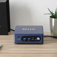 Mini PC Intel Ultra 5 225H, double démarrage Windows 11 Linux, 8 Go de RAM DDR5, 256 Go de SSD, IA, bureau léger, ordinateur de jeu