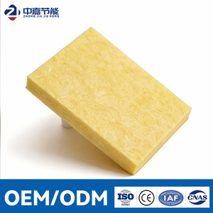 Manufacturer OEM ODM Acoustic Glass Wool Board 75mm 32kg/m³ Soundproofing for Hotel Office Studio Partition - Product Image 1