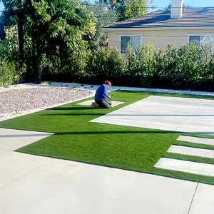LFL Green Soft Eco-Friendly Synthetic Turf <b>Artificial</b> <b>Grass</b> for Backyard Indoor Use Durable Landscape Decoration Long Service - Product Image 1