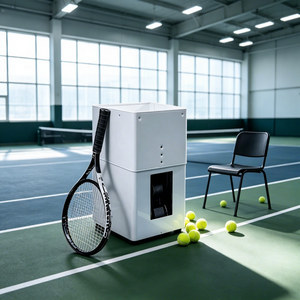 Lanzador Automático de Pelotas de Tenis con Logotipo Personalizado Profesional para Centro de Entrenamiento Práctica de Tenis en Interiores - Product Image 3