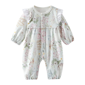 Pijamas de Algodón con Estampado de Animales para Bebés, Diseño Personalizado, Ropa para <span class=keywords><strong>Dormir</strong></span> Cómodamente por la Noche - Product Image 5