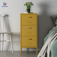 Armoire de classement latérale en acier moderne couleur personnalisée, verrouillable, pour bureau, cuisine et extérieur