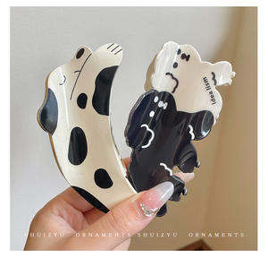 Accessoires pour cheveux de haute qualité, grande <span class=keywords><strong>pince</strong></span> à cheveux en acrylique givrée, <span class=keywords><strong>pince</strong></span> à cheveux simple, serre-tête, <span class=keywords><strong>pince</strong></span> à cheveux multi-pinces pour le coiffage - Product Image 3