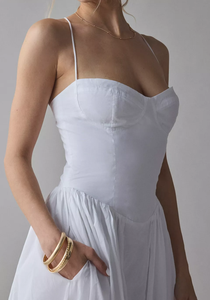 <span class=keywords><strong>Abito</strong></span> Estivo da Donna 2026, Elegante e Casual, Nuovo Stile, Vestito <span class=keywords><strong>Bianco</strong></span> in <span class=keywords><strong>Cotone</strong></span> con Tasche, Abbigliamento da Sera, Sexy <span class=keywords><strong>Abito</strong></span> <span class=keywords><strong>Lungo</strong></span> da Donna - Product Image 4