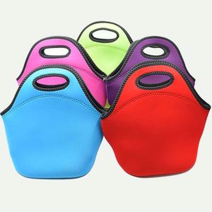 Sacs fourre-tout personnalisés avec logo, en néoprène fin, imperméables, pour pique-nique, déjeuner, sac pour maman, cadeau promotionnel - Product Image 2