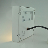 Lampe murale LED encastrée pour escalier intérieur d'hôtel, en aluminium, avec détecteur de mouvement, personnalisable, pour éclairage nocturne