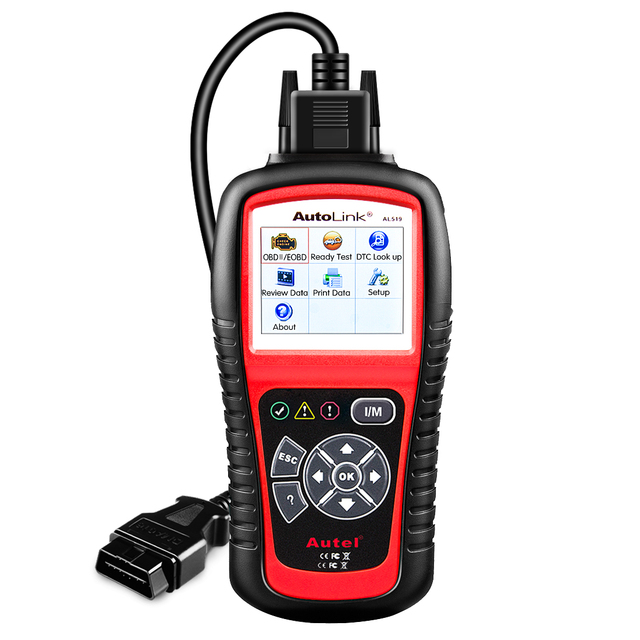 Autel AL519 Original OBD2 Car Diagnostic Tools Automotive  OBD 2 Scanner EOBD Fault Code Reader Scan Tools Escaner Automotriz