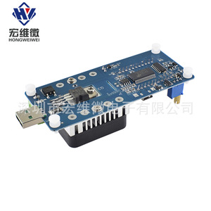 Módulo de Carga Electrónica Micro USB DC Hongwei 6.3V-50V 30A con Pantalla LCD, Probador de Corriente Constante - Product Image 4