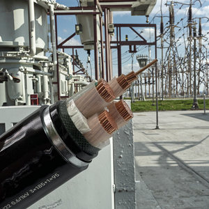 Câble blindé en cuivre à <span class=keywords><strong>2</strong></span> conducteurs JDH norme nationale ZC-YJV22, isolé XLPE, 15 kV/8,7 kV, basse tension, câble souterrain, tailles 6 10 <span class=keywords><strong>25</strong></span> - Product Image 3