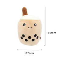Vente en gros de poupée en peluche Cartoon Bubble Tea jouet en peluche super doux pour soulager le stress oreiller en coton PP PP