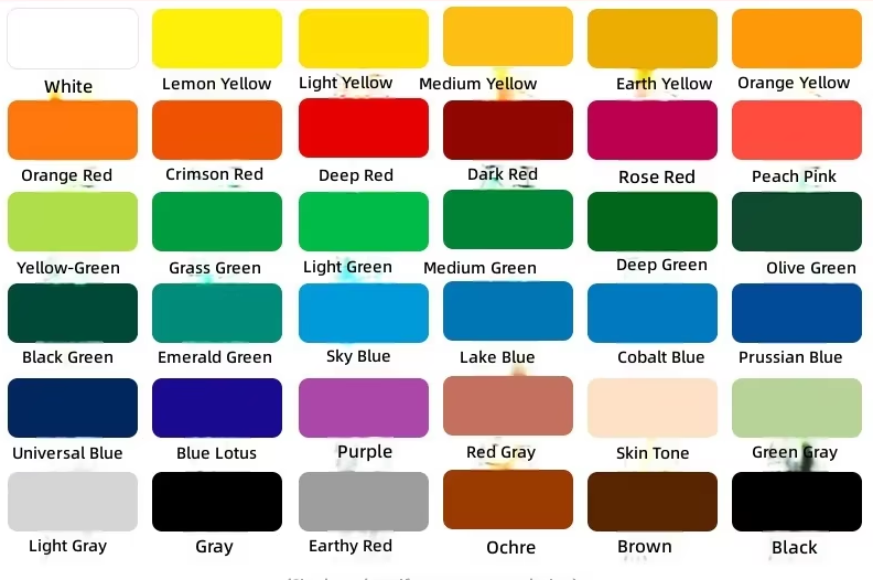 36 colors