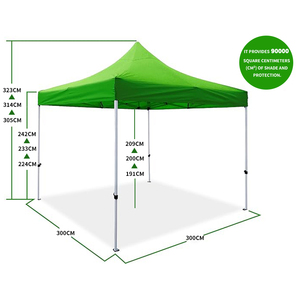 Trắng Khung lều 3x3 2x2 3x6 có thể gập lại màu xanh màu đỏ màu xanh lá cây gân lipat gasebo 3x3 mái hiên gấp 10x10 ngoài trời Tán lều tùy chỉnh - Product Image 4
