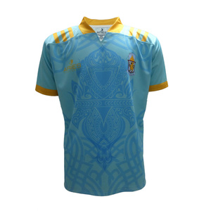 Poly-Spandex-Stoff schweres Rugby-League-Trikot sublimiert benutzer definierte Rugby-Kits hochwertiges Rugby-Trikot - Product Image 5