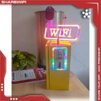 Máquina Expendedora de WiFi ShareWiFi Pro Coin, Punto de Acceso Inalámbrico con Gestión de Aplicaciones en la Nube