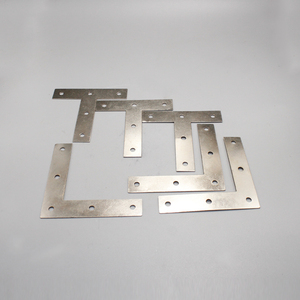 Connecteur d'angle en métal de type LT à 90 degrés pour meubles, fixation de plaque plate, support d'angle - Product Image 1