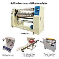 Machine de découpe et de rembobinage de rouleaux géants de ruban adhésif BOPP