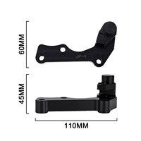 Adaptateur de support de disque flottant en aluminium J-20 compatible avec les motos électriques Talaria Surron Light Bee