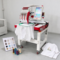 Machine à broder portable compacte avec 9 aiguilles pour personnalisation individuelle