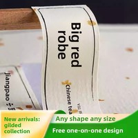 Autocollant en papier personnalisé avec logo en bronze, rouleau en PVC transparent, impression code-barres, adhésif, commande personnalisée acceptée, utilisation agricole