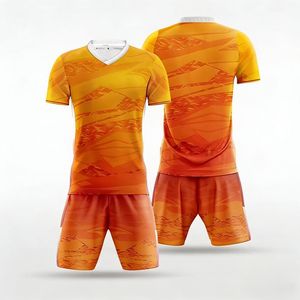 OEM Quality Sublimation Print Quick Drying Breathable Uniforms <b>Soccer</b> Jersey Custom Logo Unisex Match Training Sets <b>Soccer</b> Wear - Product Image 3