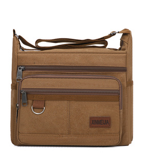 Outdoor Camping Storage Box <b>Canvas</b> Shoulder Bags Casual Tote Travel Crossbody Fashion High Quality <b>Handbag</b> - Product Image 1