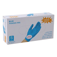 Vente en gros de 100 pièces de gants de sécurité en nitrile noir jetables, grande taille, pour la beauté, la coiffure, le tatouage, le piercing