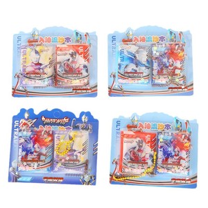 Ultraman Oil Flowing Sand Sticker Cartoon <b>Bookmark</b> Reusable Student Gift - Product Image 5