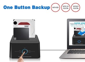 Siêu Tốc Độ USB 3.0 Bên Ngoài Ổ Đĩa Cứng Dock 3.5 "2.5 Bên Ngoài HDD SSD 2 Bay Docking Station SATA - Product Image 3