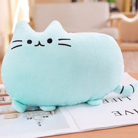 Belle peluche chat poupée mignon dessin animé doux en peluche oreiller long jet dormir oreiller poupée jouet cadeau pour enfants petite amie
