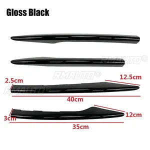 4 Piezas de Cubiertas Decorativas para Faros Antiniebla Delanteros para Mercedes Benz 2021+ W213 E260 E300 E53, Divisores de Faros Antiniebla, Accesorios Exteriores - Product Image 3