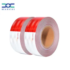 Reflector MANCAI Factory Price Dot Trailer Reflective Tape Dot-C2 Red/White Reflector Strip Outdoor Reflective Tape For Trailer