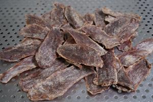 Venta al por mayor 100% Natural Organic Dry Duck Jerky Delicious Pure Duck Breast Strips Premios a base de carne deshidratada Golosinas para perros - Product Image 2