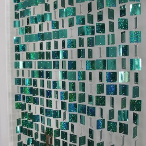 Decorazione della fase della festa di nozze fornisce la <span class=keywords><strong>sala</strong></span> dell'hotel pendenti pendenti in plastica <span class=keywords><strong>tende</strong></span> di paillettes Laser - Product Image 4