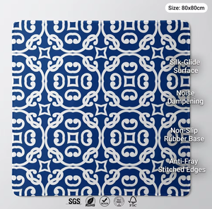 Tapis <span class=keywords><strong>de</strong></span> mahjong américain avec logo personnalisé, en caoutchouc antidérapant, grand tapis <span class=keywords><strong>de</strong></span> table <span class=keywords><strong>de</strong></span> mahjong pour les soirées <span class=keywords><strong>de</strong></span> jeu en famille - Product Image 5