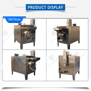 Commercial Gas Groundnut Nuts Roasting Machine <strong>Multi</strong> Functional Peanut Almond Soybean Rotary <strong>Roaster</strong> - Product Image 2