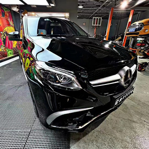Piezas de carrocería de plástico PP, kit de carrocería de parachoques para <span class=keywords><strong>Mercedes</strong></span> <span class=keywords><strong>Benz</strong></span> <span class=keywords><strong>ML</strong></span> clase W166 2012-2015, cambio a 2019 GLE63 AMG. - Product Image 4