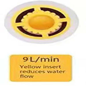 ハンドヘルドシャワーフローリストリクターウォーターセーバーアダプターフローリデューサーエアレーターリミターシャワーフローウォーターセーバー - Product Image 2