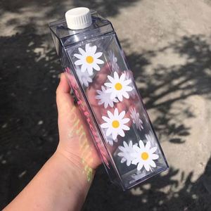 Bouteille en plastique acrylique transparente personnalisée pour lait et eau, vente en gros, emballage en carton - Product Image 6