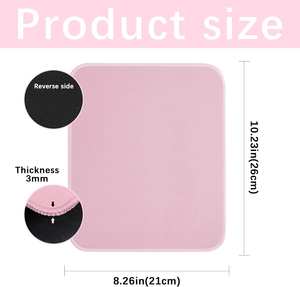 Tapis de souris de jeu personnalisé avec impression de logo, tapis de bureau, tissu micro-tissé, bords cousus pour le bureau et la maison - Product Image 2